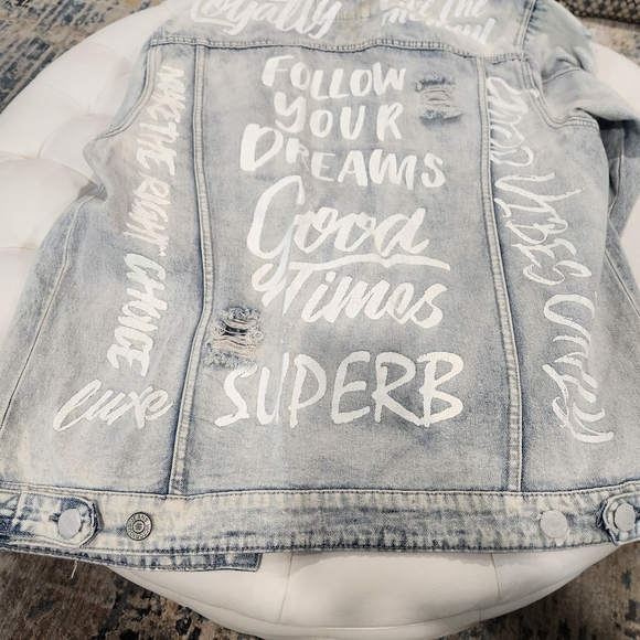 Urban Designer Brand new denim Jacket NWT XL - Picture 7 of 16